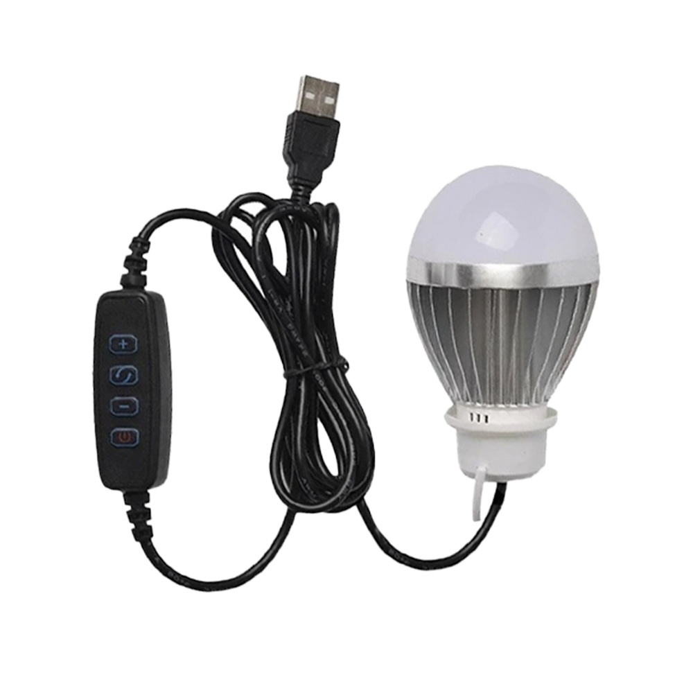 USB White LED Light Lighting For Stereo Microscope & Camera Bottom Biological Microscope Lamp Source With Power Adapter