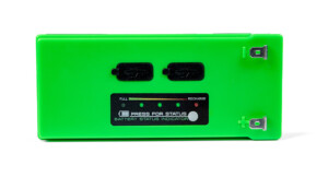 Norsk Lithium 15AH battery Showing USB ports on top of Lithium battery