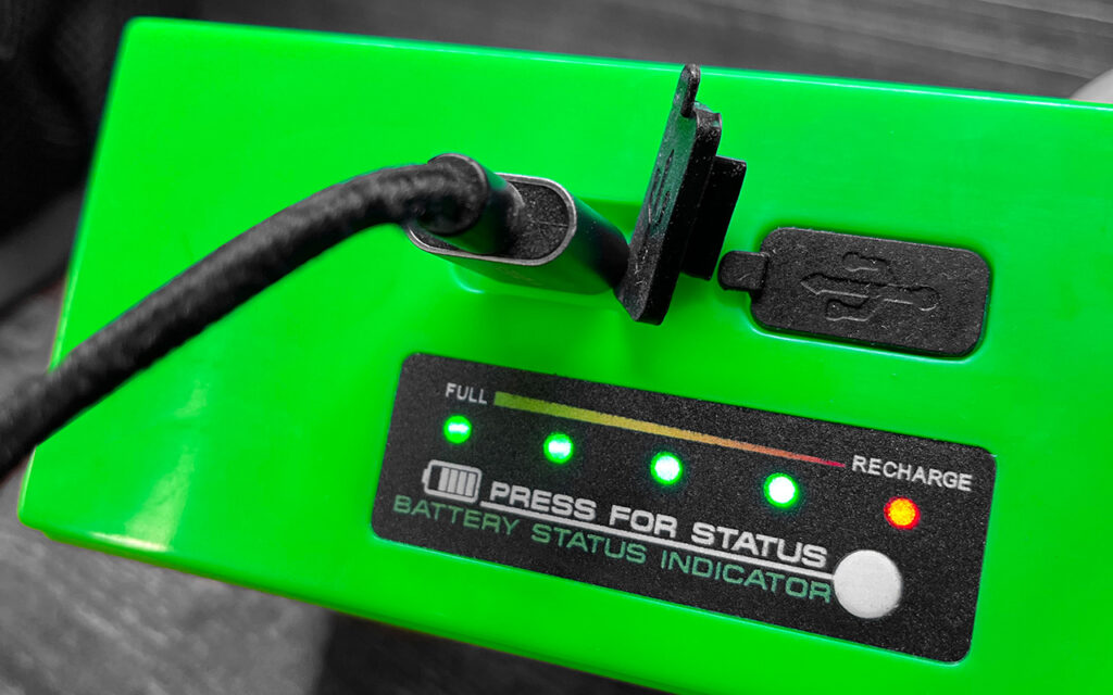 Norsk Lithium Battery equiped with USB Ports and Battery Meter