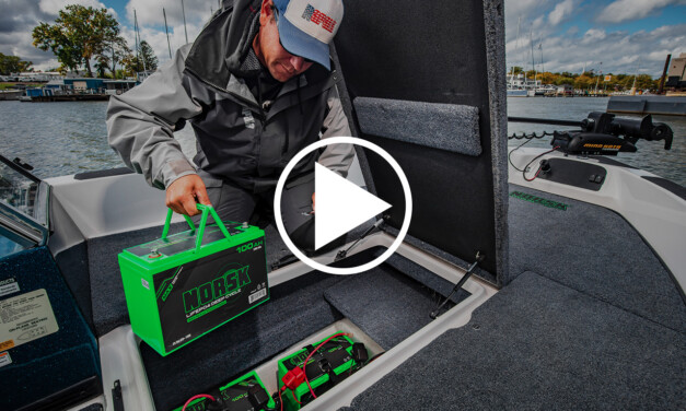 Norsk Lithium Marine Battery Install – PJ Vick Great Lakes Angling Guide