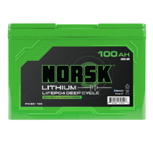 Norsk Lithium Marine 100ah LiFePO4 Deep Cycle Marine Lithium Battery