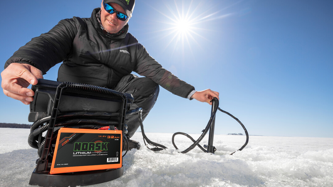 James Holst using a Humminbird megalive powered by Norsk Lithium 32Ah Lithium Ion Battery- 1080X1920 James Holst using a Humminbird megalive powered by Norsk Lithium 32Ah Lithium Ion Battery 1080X1920