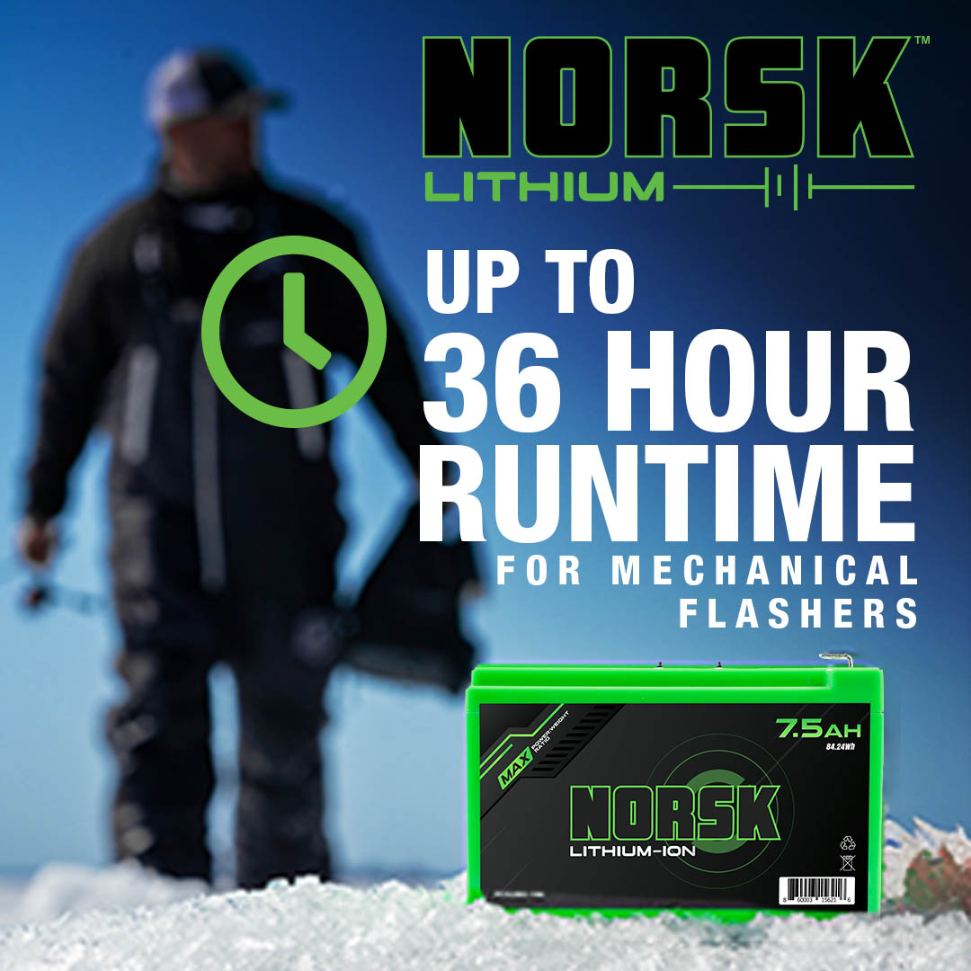 NORSK 7.5Ah 36 Hour Runtime Facebook 1080 X1080