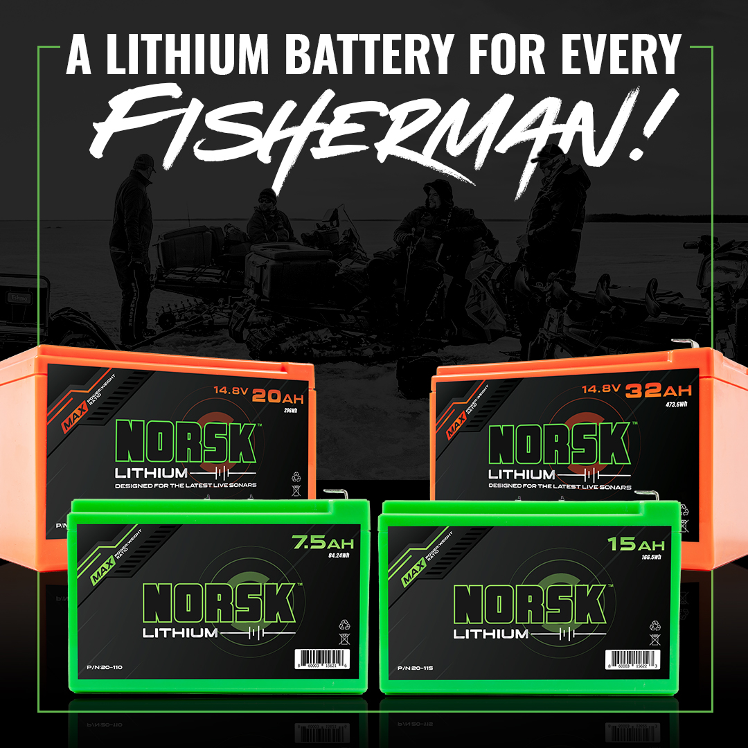 Norsk A Lithium Battery for Every Fisherman FB 1080 X 1080 1st Image