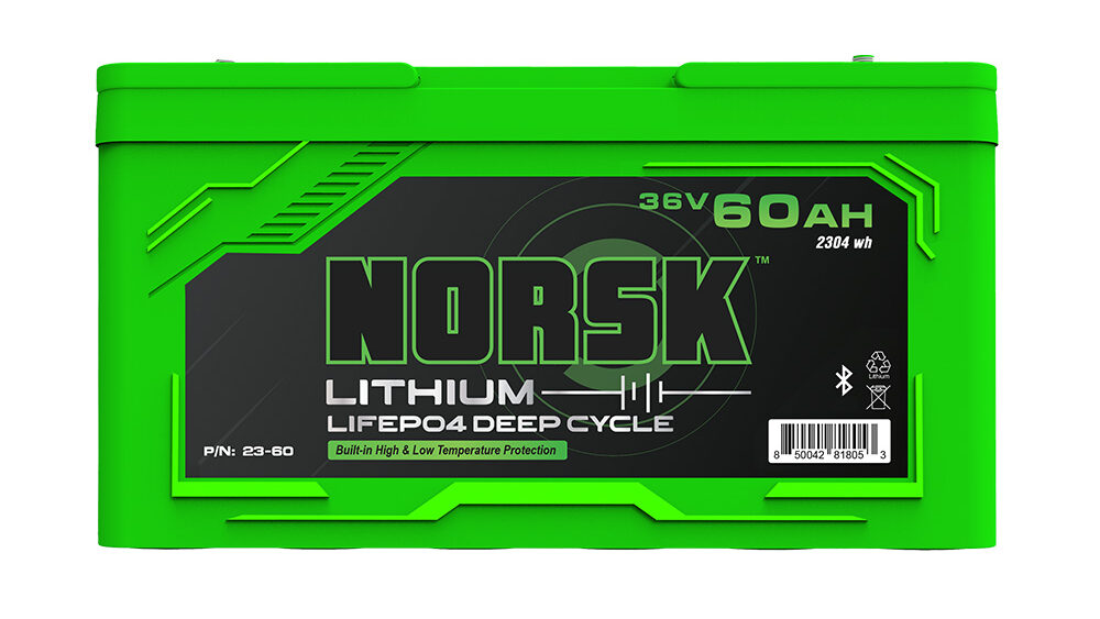 Norsk Lithium 60AH 36v Lithium Battery