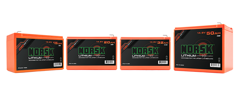 Norsk LIthium 14.8V Battery Lineup