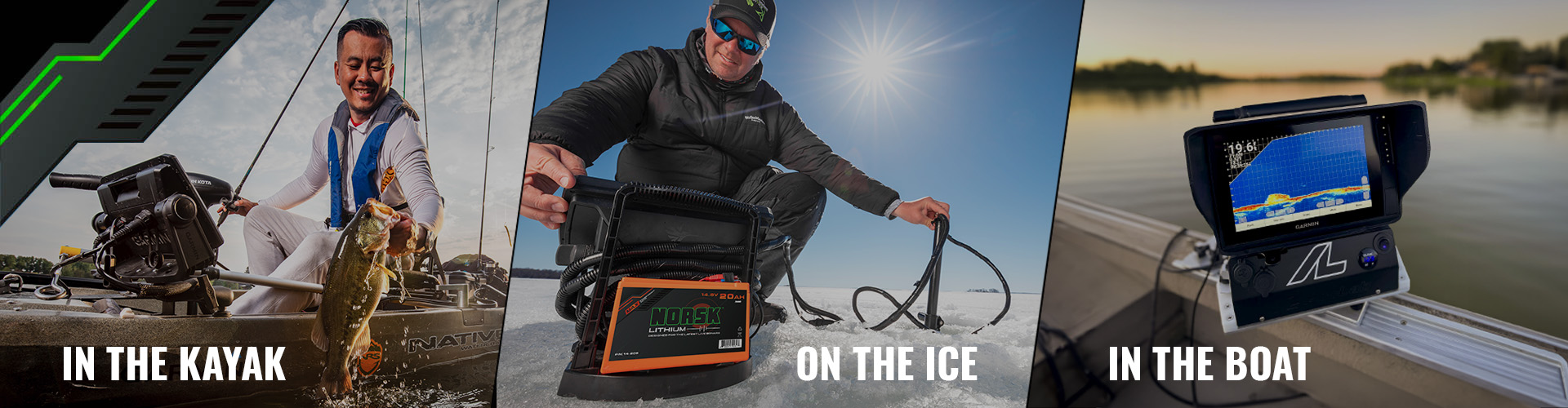 Norsk Lithium Ice Fishing Lithium Batteries