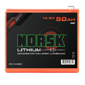 Norsk Lithium 14.8v 50AH Lithium Battery - Front