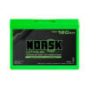 Front view of 12V 120Ah LiFePO4 deep cycle battery by Norsk Lithium