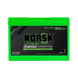 36V + 28V 60AH DUAL VOLTAGE LiFePO4 Lithium Battery