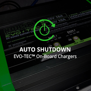 Norsk Lithium EVO TEC Advanced Features Auto Shutdown