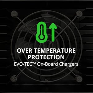 Norsk Lithium EVO TEC Advanced Features Over Temp Protection