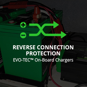 Norsk Lithium EVO TEC Advanced Features Reverse Connection Protection