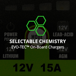 Norsk Lithium EVO TEC Advanced Features Selectable Chemistry