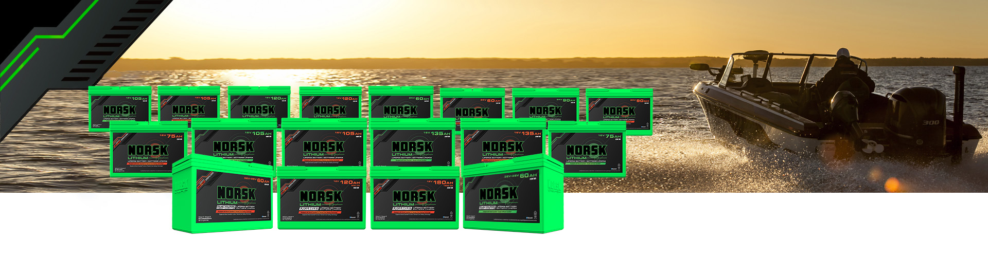 Norsk Lithium Ice Fishing Lithium Batteries