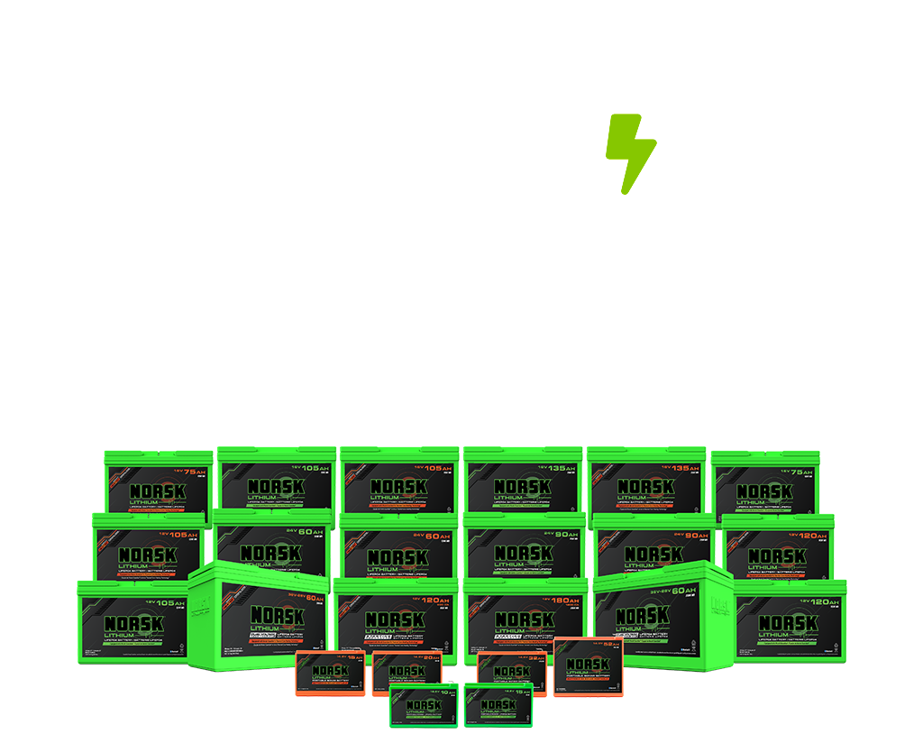 a group of green batteries with the text "We've Got You Powered!"