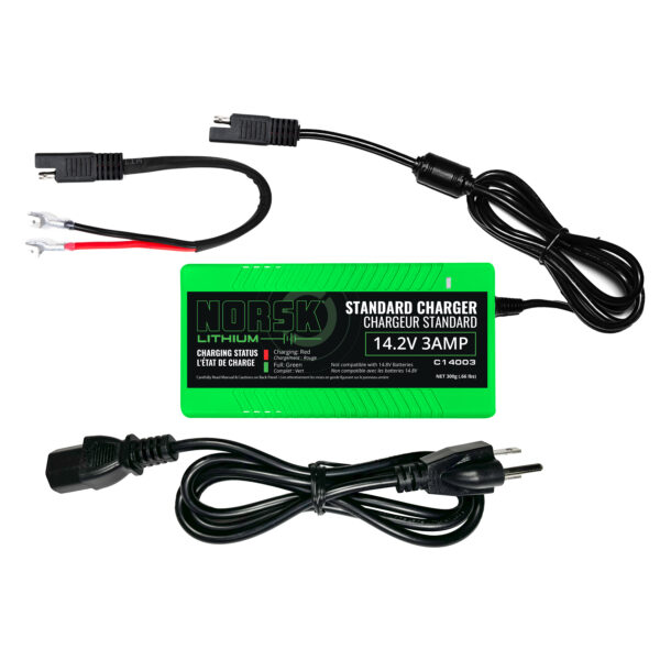 Norsk Lithium 3A LiFePO4 Charger