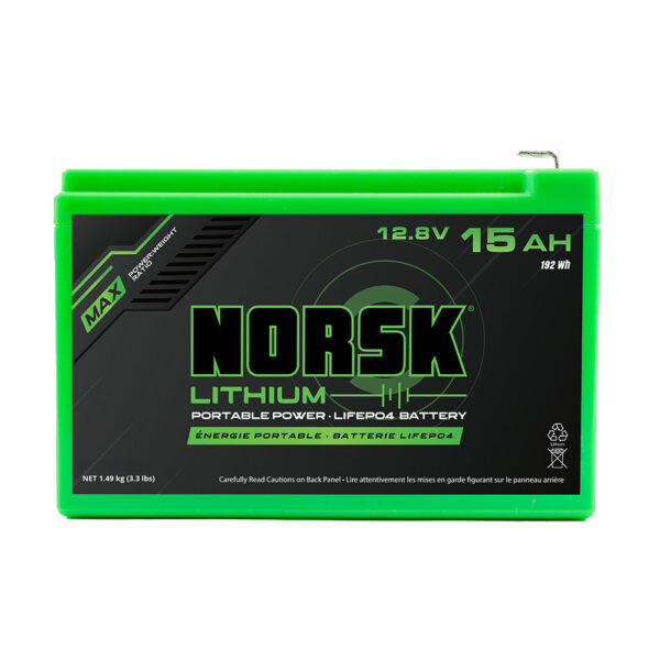 Norsk Lithium 15ah lithium battery