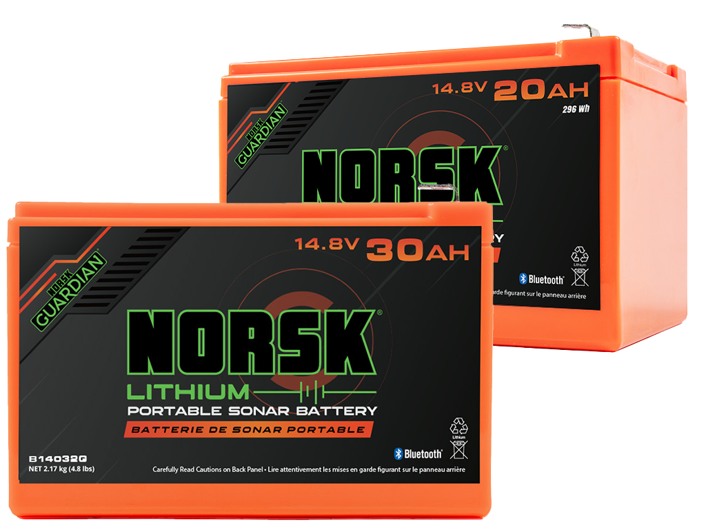 Norsk 14.8V 20 32Ah Batteries for Kayak Electronics 24