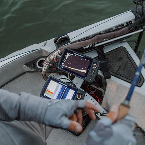 Brian Bashore Downward View of Graphs on Front Bow Of Boat 500 x 500