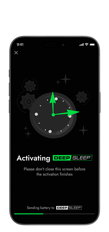 Send Battery to Deep Sleep Step 3 Directions