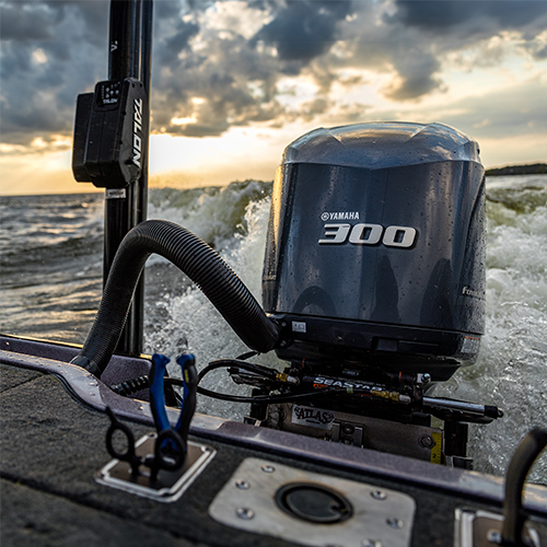 Sunset Yamaha Boat Motor 1