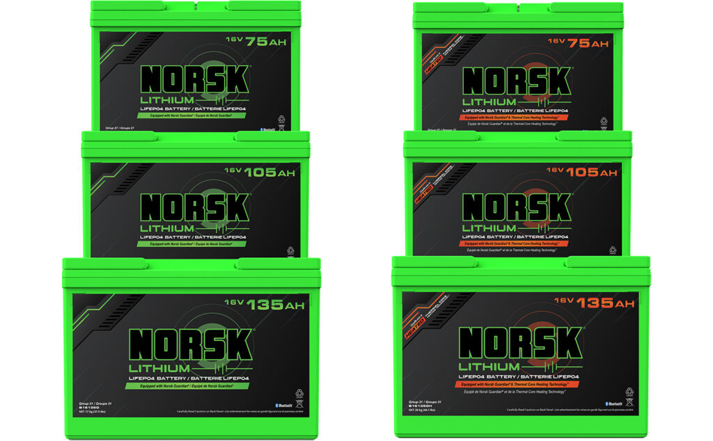 16V MAX RT Norsk Lithium Marine Batteries
