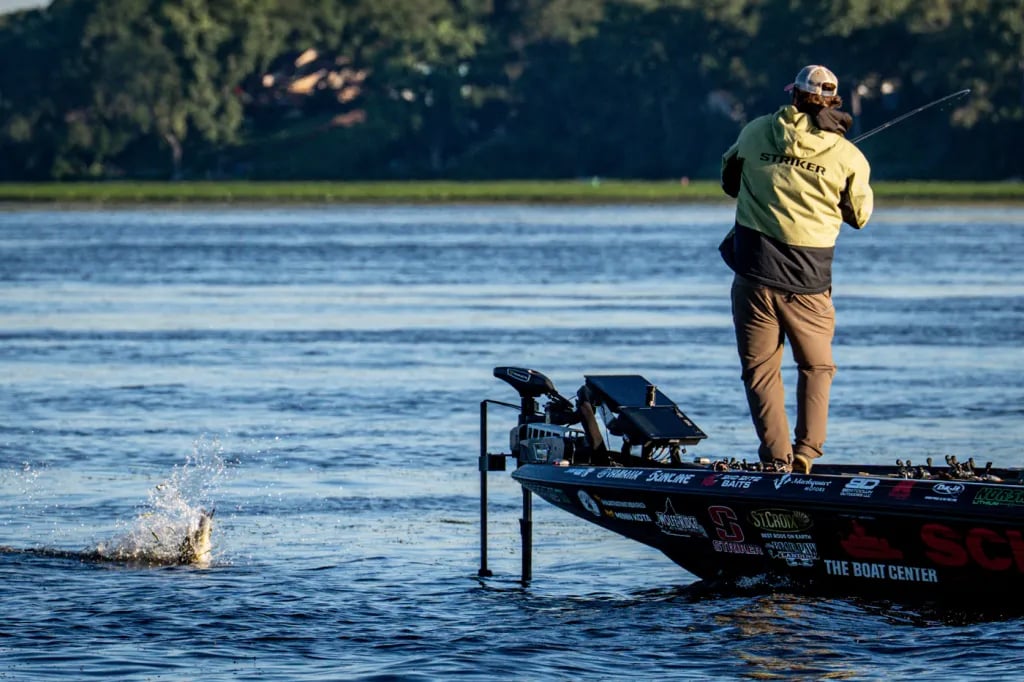 Pat Schlapper Bassmaster Tournament Hookset Norsk Pro Staff Photo Courtest of B.A.S.S