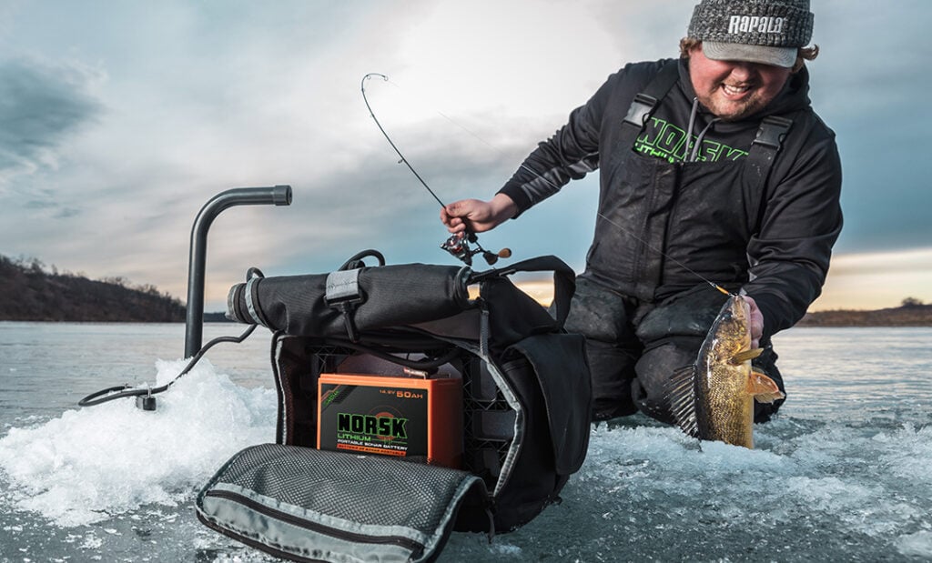 Power Your Ice Electronics Walleye