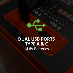 Norsk Lithium Advanced Features dual usb ports