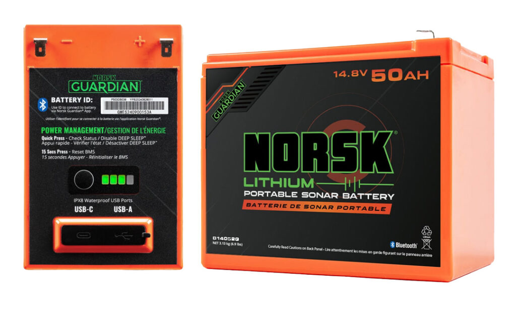 Norsk Lithium 14.8V 50Ah with Bluetooth Dual USB Ports