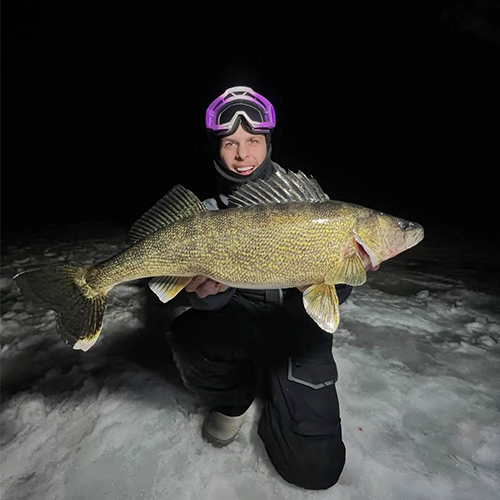 Houston Balnkenship Big Night Walleye On Ice 500 x 500