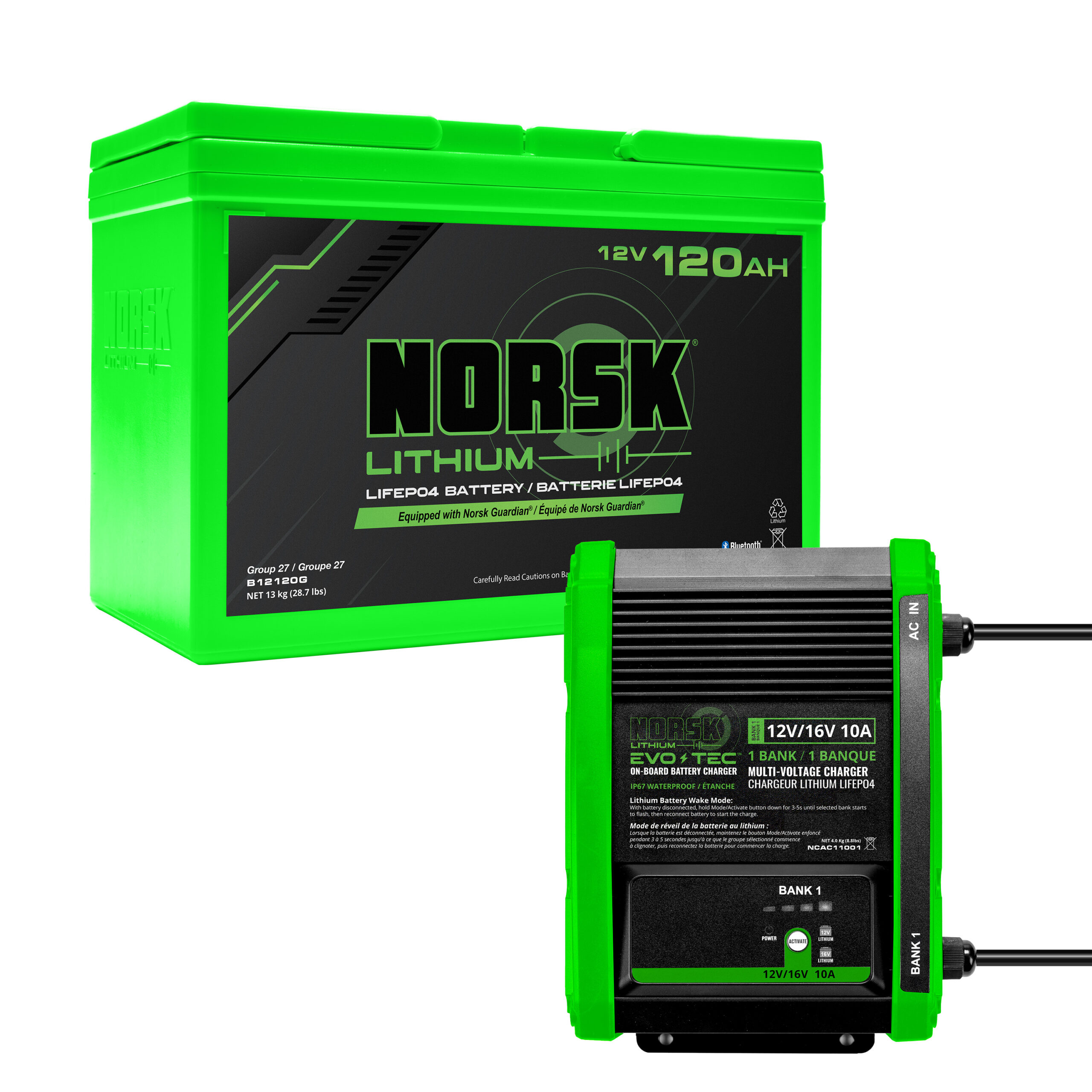 120AH Essential RV Pro Power Package