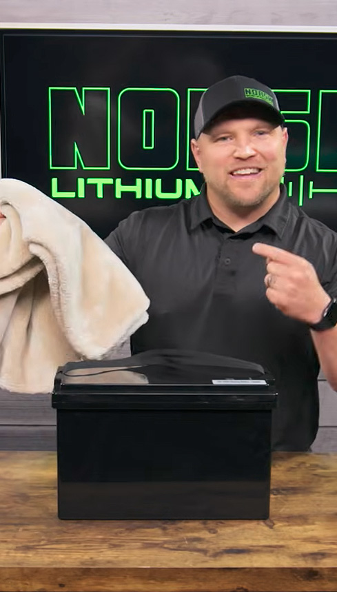 Cold weather lithium battery charging video thumbnail