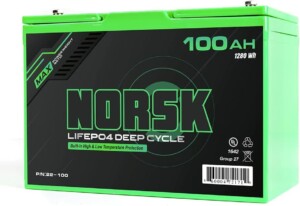 100ah Norsk Lithium LifePo4 Deep Cycle Battery Product Photo